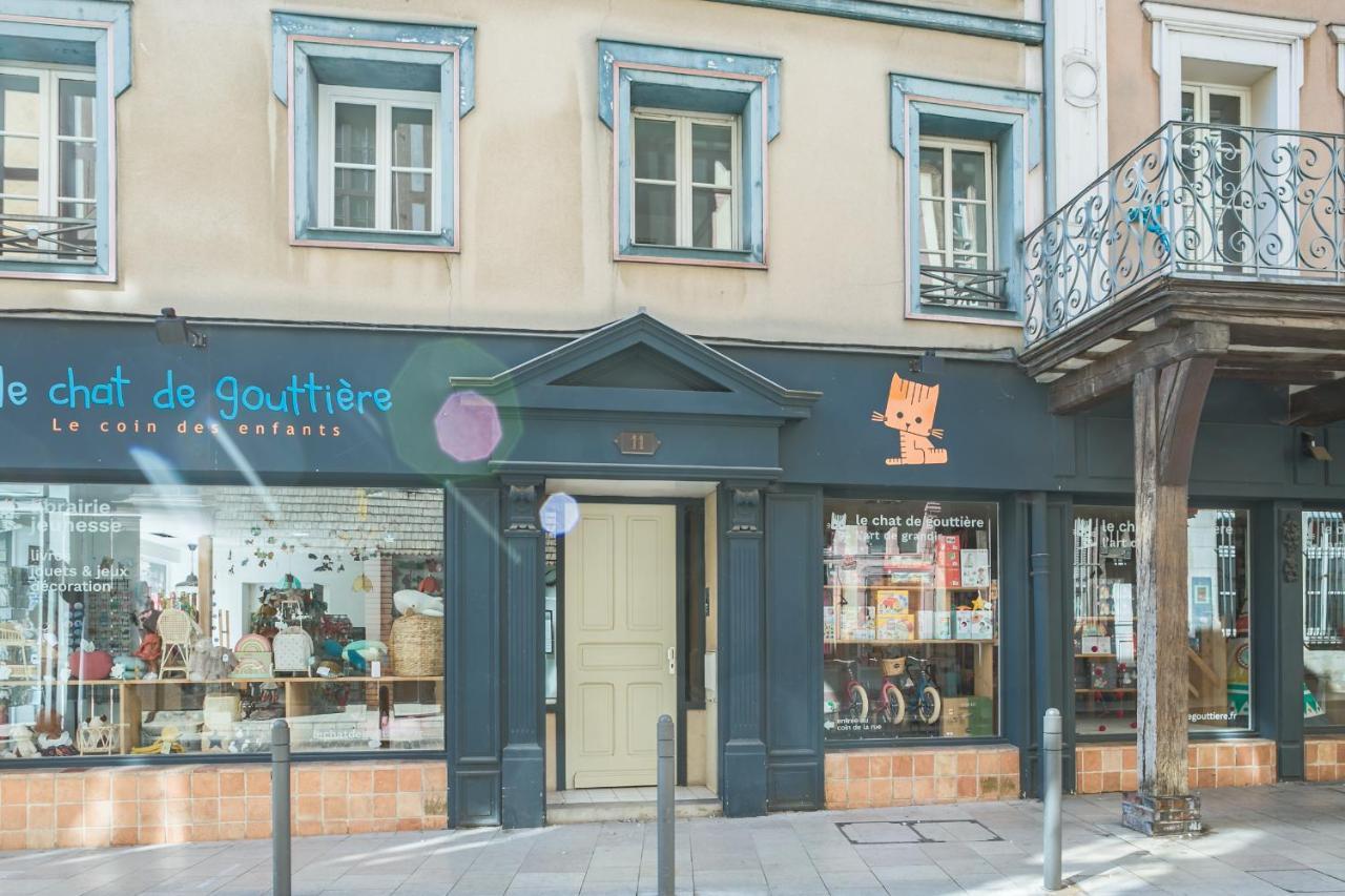 Apartamento Logis De La Monnaie - Centre Historique - Parking Offert Troyes Exterior foto